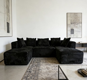 Juego de Sofás Modernos y Ecológicos de Esponja de Alta Densidad Comprimida <span class=keywords><strong>para</strong></span> <span class=keywords><strong>Sala</strong></span> de Estar, Venta al por Mayor - Product Image 1