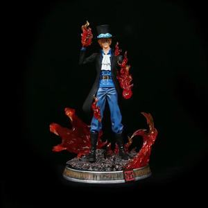 ของเล่นเรซิ่นพีวีซีแบบกำหนดเอง OEM ปี 2025 คุณภาพสูง แอ็คชั่นและของเล่น GK หัวหน้าทีมซาโบะ ขนาด 46 ซม. ฟิกเกอร์อนิเมะโอเวอร์ไซส์ วันพีซ - Product Image 6