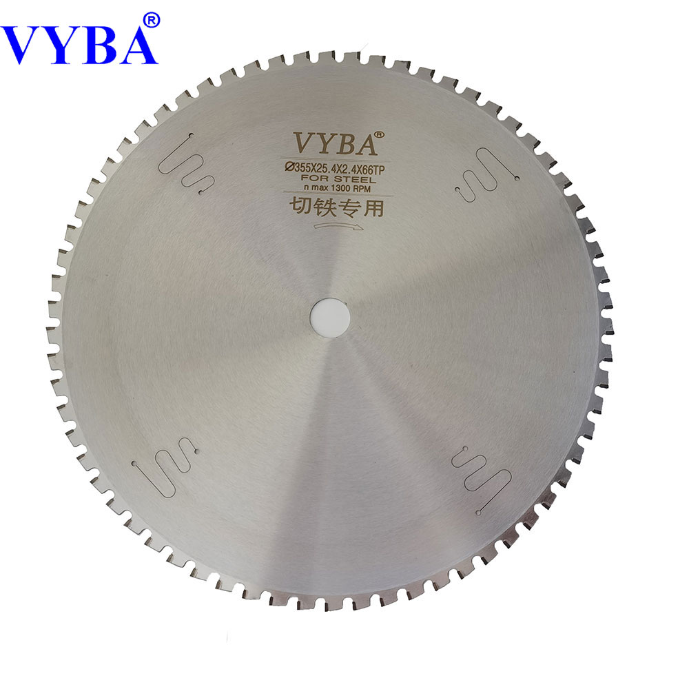 355X66T острое твердосплавное лезвие для циркулярной пилы для резки твердой стальной трубы
