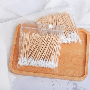 Coton-tiges en bois de haute qualité de 7 cm, à pointe unique, écologiques et biodégradables, pour les soins personnels et usage médical - Product Image 4