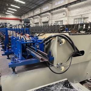 KAILAIDE Aufrechte Rollformanlage Metall-Lagersystem PLC-Touchscreen Lagerkernkomponenten Stahlrahmen Pfettenmaschinen - Product Image 1