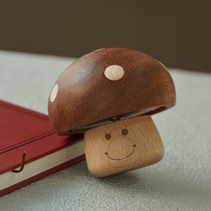 Caja de música de madera con diseño de hongo para niños de 3 a 6 años, juguete educativo, regalo - Product Image 2