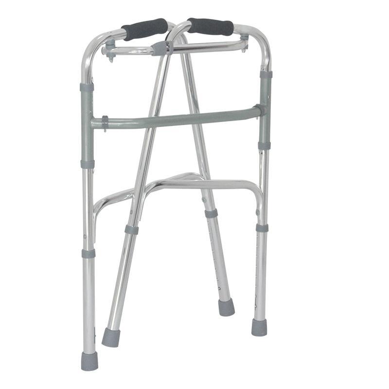 MN-WA002 High Quality Folding Portable medical mobility frame walker walking aids the elderly crutch buoyancy aids walking