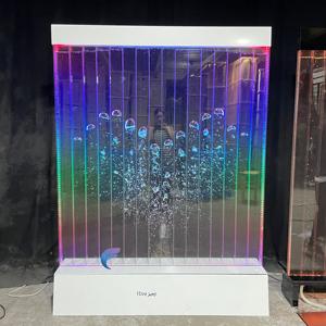 Meubles de salon, mur à bulles, panneau d'eau LED, mur d'eau domestique, panneau à bulles d'eau - Product Image 2