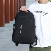Sac à dos tendance multi-compartiments pour ordinateur portable et livres, antivol, en polyester imperméable, pour garçons, idéal pour le lycée