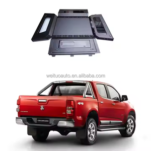 4X4 Pickup Truck Auvent Personnalisable pour Holden <span class=keywords><strong>Colorado</strong></span> 2015 <span class=keywords><strong>Ltz</strong></span> Alliage D'aluminium Topper Vitres Verrouillage Manuel Étanche - Product Image 1