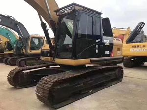 Excavateur moyen d'occasion Cat 323D Trackhoe hydraulique à pouce Équipement de creusement CAT323D CAT323D2 à Shanghai - Product Image 6