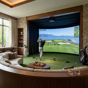 Simulador de Golf <span class=keywords><strong>Profesional</strong></span> para Interiores con Seguimiento de Alta Velocidad y Análisis de Swing, Sistema de Simulación de Ayuda para el Entrenamiento de Golf en Interiores, Palo de Golf - Product Image 5