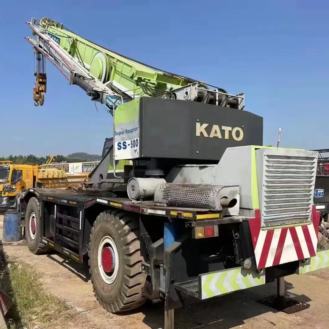 Used kato rough terrain crane KR45H-V new model crane for sale