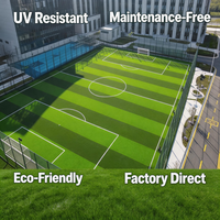 Gazon artificiel synthétique pour la décoration de jardin et d'aménagement paysager, tapis de gazon artificiel pour l'extérieur et l'intérieur, rouleau de gazon artificiel en PE