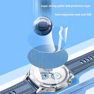 Groothandel Smartwatch Blauw Licht Blokkerende Transparante 9H Hydrogel Beschermfolie Schermbeschermer voor Huawei GT 5 4 3 Pro Horlogeschermen - Product Image 3