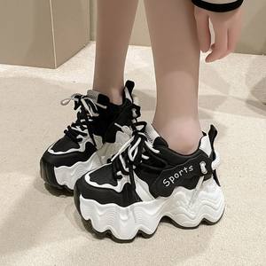 Dropshipping, Logotipo Personalizado, Nuevos Estilos 2025, Zapatos de Moda para Mujer, Estilo Casual para Caminar, Zapatillas Chunky - Product Image 4