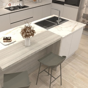 Armoires de cuisine modulaires modernes personnalisées Sofeyia avec évier, robinet, tiroir, panier, fabriquées en Chine - Product Image 5