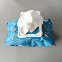 Lingettes humides pour bébé de qualité supérieure, à base d'eau naturelle, douces, équilibrées en pH, jetables, sans alcool, non parfumées, hypoallergéniques
