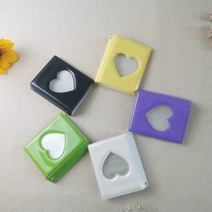 Álbum de fotos de color caramelo en forma de corazón de estilo coreano Ins, <span class=keywords><strong>libro</strong></span> de dibujos animados bonitos, foto de un solo compartimento de 3 pulgadas - Product Image 2