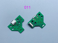 Carte de circuit imprimé de charge pour manette, avec port de charge USB et prise, compatible JDS 001 011 020 030 040 050, et câble flexible de protection pour manette