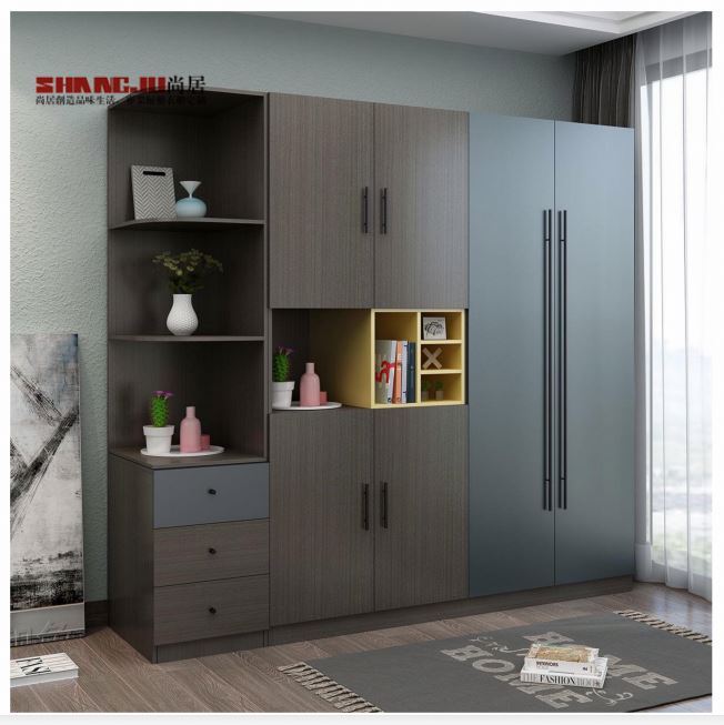 Lit escamotable Avec Armoire À Charnière Porte Simple