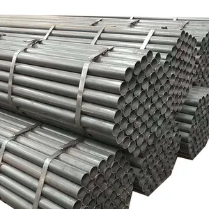 Fournisseurs chinois de tubes en acier soudés ronds en fer doux Q235 Q345 ASTM carbone ERW