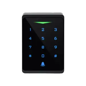 LED-Touchscreen-Tastatur RFID 125 Khz Schlüssel Nähe freistehender Wiegand schlüsselloser Bürotür-Zugangskontrolle-Kartenleser
