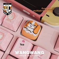 Keycap 3D en résine écologique, mignon, périphérique, personnalisé, secondaire, pour clavier mécanique unique