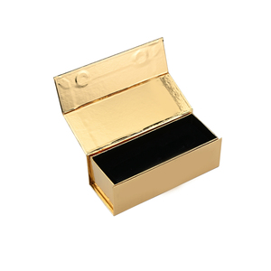 Wholesale Custom Logo Luxury Folding Closure Paper Cardboard Packaging Set Wine Magnetic Gift <b>Box</b> With Gold Pattern - Product Image 4