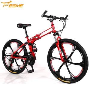 Vtt à double suspension, décor arrière, vélo de descente en stock - Product Image 5