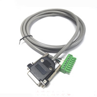 Câble d'alimentation personnalisé pour moteur, faisceau de câbles de charge sur mesure, assemblage de câbles 2464 22AWG 3.81-8P vers DB15