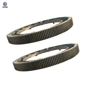 Broyeur à boulets circonférence engrenage entraînement S45C coulée acier personnalisé rotatif grand diamètre éperon grand anneau engrenage - Product Image 1