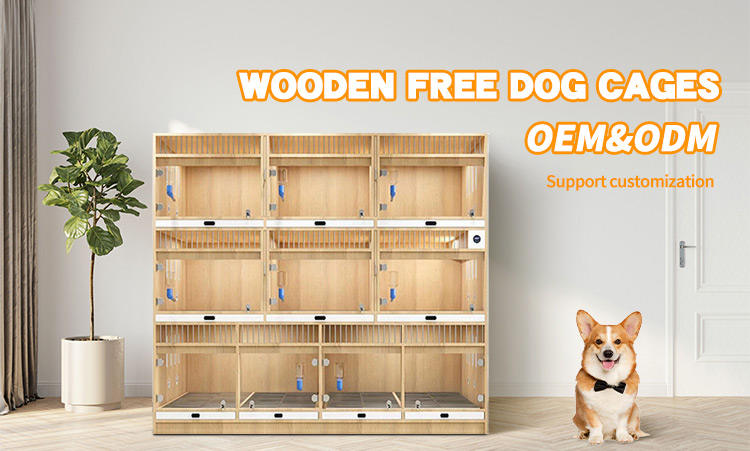 Pet Care Cage Free Dog Boarding Doghouse Dog Kennels Stylish - Main Image