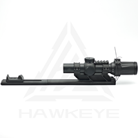 Nouvelle version de monture de lunette tactique LPVO en aluminium à zoom rapide avec grossissement élevé 0X, tube de 30 mm/34 mm, accessoires de lunette de chasse