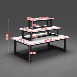 Présentoir promotionnel empilable en vrac pour supermarché, fabriqué sur mesure en Chine, pour chaussures, snacks et livres - Product Image 5