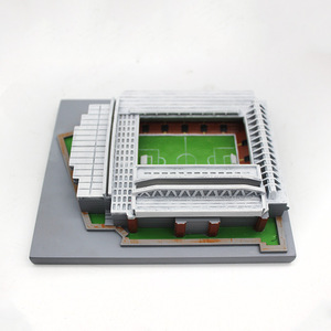 Qiao — modèle de stade pre-mier lea _ guen, ornements artisanaux de Court en métal, modèle tridimensionnel détachable - Product Image 2