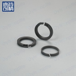 Defluorine PTFE Shaft Seals Customized For Automotive Electric Scroll Compressors Non Standard Parts <b>Engineering</b> <b>Plastics</b> - Product Image 2