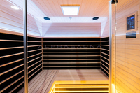 Personne infrarouge du sauna 2 de spectre complet pour la maison
