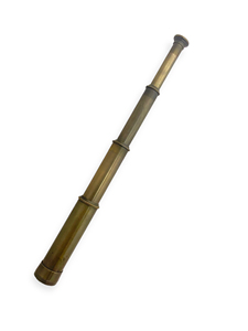 Antique 18 Inch <b>Brass</b> <b>Telescope</b> with Stand Classic Vintage Inspired Decorative Optical Instrument for Home Office Study Library - Product Image 1