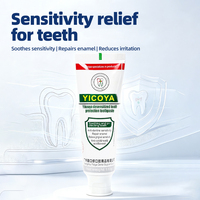 Dentifrice médical YICOYA blanchissant, soin des gencives, désensibilisant, anti-sensibilité, prévention des caries pour enfants, support OEM ODM