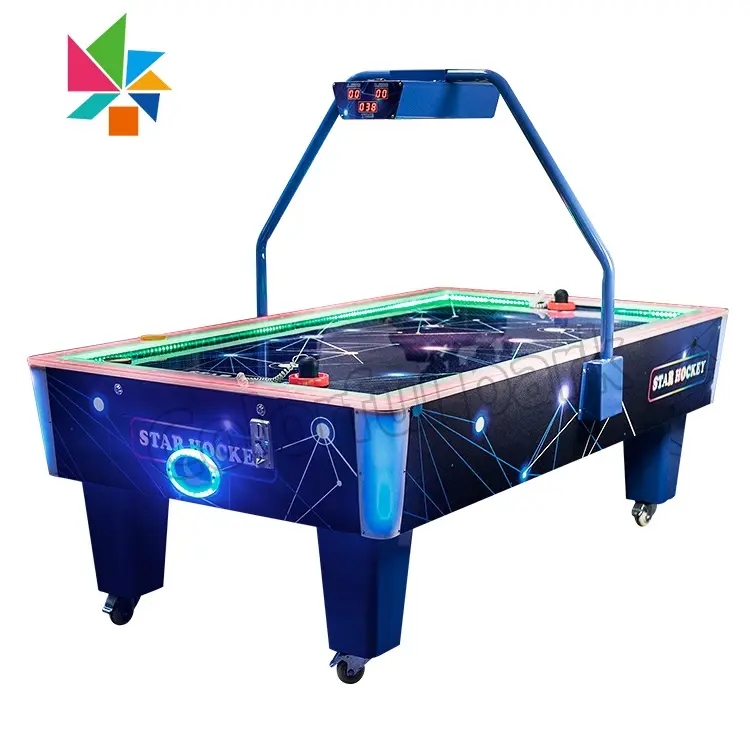 STAR HOCKEYエアクッションボールゲームコイン式ダブルプレイアミューズメント機器