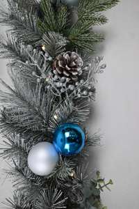 Guirnaldas Navideñas Artificiales Personalizadas de Fábrica de 6 Pies, Decoración Navideña para el Hogar, Guirnalda Navideña Verde Artificial - Product Image 4