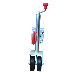 Estabilizador de Remolque para Caravana, Elevador con Rueda de Goma Abatible - Product Image 2