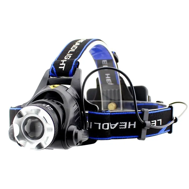 T6 उच्च शक्ति headlamp 800 Lumens बैटरी एलईडी हेडलाइट एलईडी साइकल चलाना headlamp