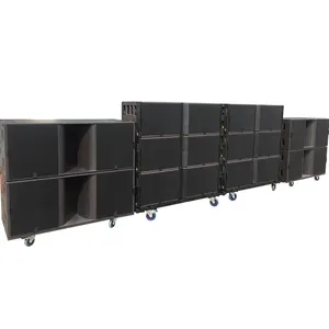 K215 dual 15 pulgadas altavoces pasivos de neodimio etapa profesional line array