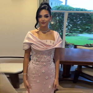 <span class=keywords><strong>Robe</strong></span> <span class=keywords><strong>de</strong></span> soirée <span class=keywords><strong>de</strong></span> luxe rose pâle à épaules dénudées pour femmes, <span class=keywords><strong>robe</strong></span> <span class=keywords><strong>de</strong></span> mariée, Arabie Saoudite, Dubaï, <span class=keywords><strong>robe</strong></span> <span class=keywords><strong>de</strong></span> bal longue formelle, <span class=keywords><strong>robe</strong></span> <span class=keywords><strong>de</strong></span> soirée SZ500 - Product Image 1