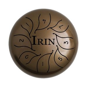 กลองเหล็กขนาด 5.5 นิ้ว 8 เสียง สำหรับการทำสมาธิ กลองแฮนด์แพน เครื่องดนตรีประเภทเพอร์คัชชัน เหมาะสำหรับผู้เริ่มต้น - Product Image 4