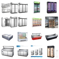 Réfrigérateur à kimchi commercial à 4 portes, acier inoxydable 201/304, réfrigérateur de cuisine de restaurant, équipement de réfrigération verticale profonde