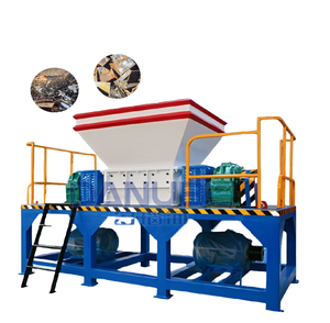 Broyeur industriel à double arbre OEM pour le recyclage et le traitement des métaux, machine de broyage de métaux haute résistance - Product Image 1