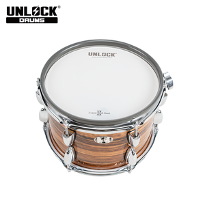 Professionnel 10 pouces jaune <span class=keywords><strong>Tom</strong></span>-<span class=keywords><strong>Tom</strong></span> tambour roulement bord Studio/Gig prêt Remo tête Roland/Yamaha accessoire d'instrument de musique - Product Image 4