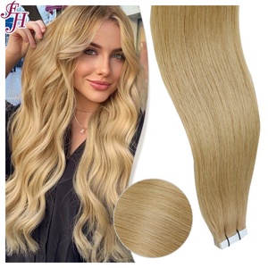 Extensions de cheveux à bandes adhésives FH Wholesale Grade 11a, cheveux humains européens lisses doublement étirés - Product Image 1
