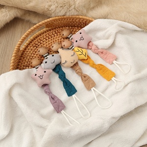 Chupete de bebé Newbron Clip de maniquí bohemio con <span class=keywords><strong>tela</strong></span> de algodón suave Star Cloud Moon para 0-12 meses - Product Image 5