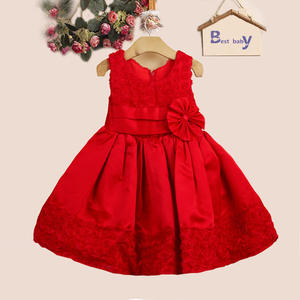Último Modelo de Ropa Infantil, Vestido de Fiesta Corto con Diseño Hueco, de China - Product Image 1