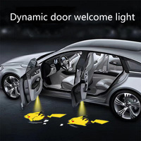 TCYATO Lampe de porte à LED avec logo personnalisé Projection laser 3D Lumière de bienvenue Induction infrarouge Température de couleur 6000k pour nouveau modèle